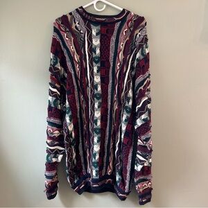 Vintage Cotton Traders Patterned Sweater